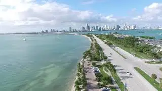 Key Biscayne Drone Flyover
