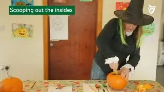 How to carve a Jack O'Lantern Halloween pumpkin
