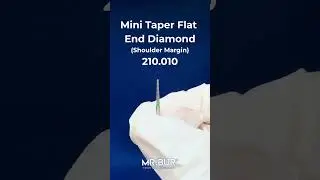 Mini Taper Flat End Bur | Diamond Dental Bur