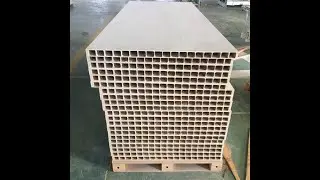 🚪 WPC  PVC Hollow Door Board Extrusion Line #extruder  #extrusion  #door #wpcdoor #wpc
