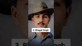 🔝Top 10 Best Freedom Fighters For India #shorts #freedom #freedomfighter #gandhi