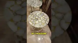 Semi Precious White Agate stone tables : make your interior luxury.