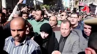 جنازة عسكرية مهيبة لشهيد العريش «محمد السولية» بالدقهلية