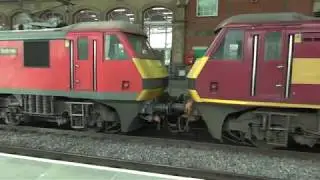 Class 90s at Preston