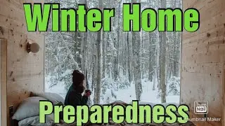 Winter Preparedness Series 1 |  Home Survival Food