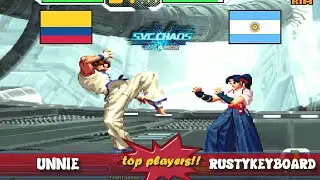 [TOPs SVC Chaos FT5] Unnie (Col) vs RustyKeyboard (Arg) #svcchaos