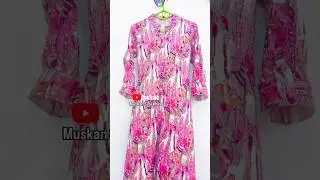 Party Wear A Line Kurti Design | Trending Kurti Ideas | Party Wear Kurti
