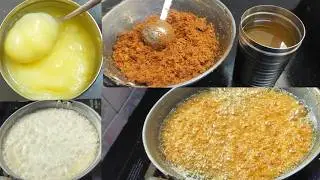 Daily Milk Cream to Pure Ghee | 💯 Homemade Desi Ghee in Tamil