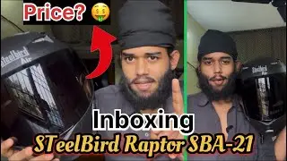 Best viral helmet 😱 || Steelbird Air SBA-21 Raptor || Review