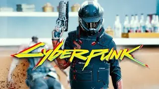 Cyberpunk 2077 &mdash; улучшенный игровой процесс Edgerunner и жестокие бои [без HUD в кинематографичес...