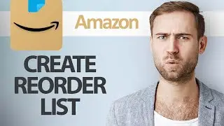 How To Create Reorder List On Amazon Shopping App | Step By Step