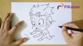 How to Draw Chibi Kid Flash