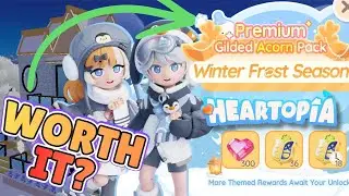 Is the Premium Pass Worth It? ❄️ Heartopia Winter Frost Rewards