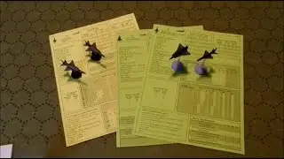 Dead Games: Battle Report:  Air War (TSR 1983) First Game!