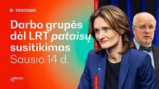 TIESIOGIAI: Seime –  darbo grupės dėl LRT pataisų posėdis | Sausio 14 d. | Laisvės TV