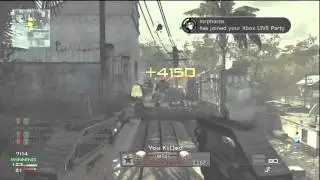 Throwing Knife to QUADDD! MW3