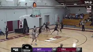 Bridgeport vs Franklin Pierce Men's Basketball | NE10 Highlights