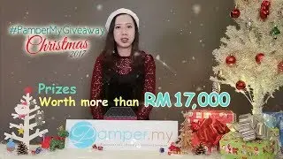Huge Christmas 2017 Giveaway: Win RM17,000 Worth of Prizes! | #PamperMyGiveaway Christmas 2017