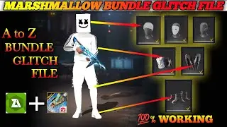 free fire marshmallow bundle  || bundle glitch file || + headshot hack config file ob32 today