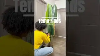 6ft artificial trees from TEMU? Total game changer 🌿 No watering, no mess 💚