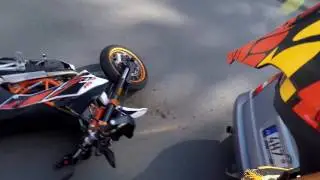 KTM 690 SMC R stupid crash