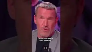 🔴Benjamin Castaldi r&eacute;v&egrave;le le montant de ses dettes🔴 #shorts #youtubeshorts