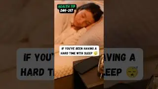 Having a hard time sleeping ✨#sleepwell #sleeptips #shortfeed #shorts #ytshorts #health #sleephealth
