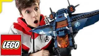 Stav&iacute;m LEGO Avengers Endgame - Par&aacute;dn&iacute; trysk&aacute;č Avengerů! (76126)