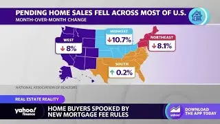 Mortgage rates trend up ahead of Fed's next meeting, pending home sales fall more than 5% in March