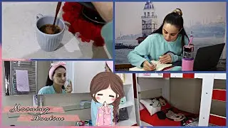 روتيني الصباحي للجامعة عن بعد 👩🏻‍💻📚