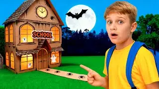 Roma e as Aventuras de Halloween na Escola 🎃👻