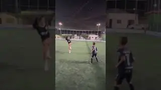 Vitinho e Raissa s&atilde;o puro talento #futebol #loucosporfutebol