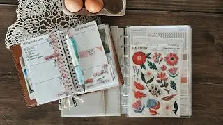 как я храню наклейки PlannerKate + планирую свою неделю
