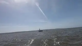 GP 14 sailing on the Dee