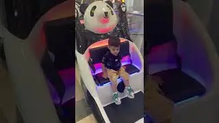 Panda Swing Car Light Train