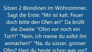 Die 4. Witze Reihe - Blondinen Witze ☺ Witze Hater