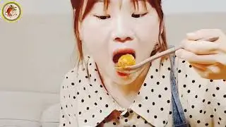 Spicy Beef Intestine Hot Pot 🔥🍲 with Noodles & Fried Chili | ASMR Eating Sounds