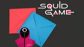 DIY Origami Ddakji Game | Easy Paper Card Flip Challenge Tutorial