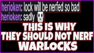 This is why they should not nerf Affliction Warlocks & Especially Death Bolt!
