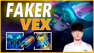 ⚡FAKER VEX MID GAMEPLAY⚡SEASON 12 LEAGUE OF LEGENDS