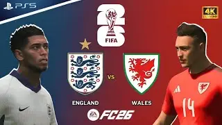FC 26 | England vs Wales | World Cup 26 | Full Match [PS5 4K60]