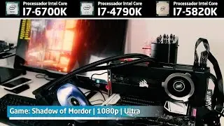 Preview - I7-6700K vs I7-4790K vs I7-5820K GTX 980 Ti Shadow of Mordor Full HD