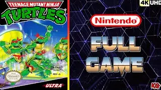 Teenage Mutant Ninja Turtles [NES] Gameplay Walkthrough FULL GAME [4K60ᶠᵖˢ🔴]