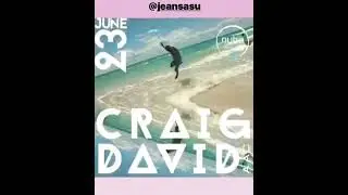 Craig David at Nuba Beach Mamaia, powered by AAC