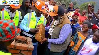 L'hon.MBINDULE MITONO lance la construction de l'église du sous secteur VULINDI (Butembo)