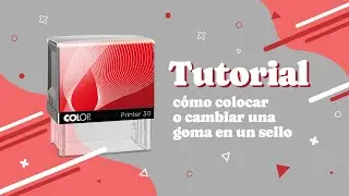 🛠️ C&oacute;mo colocar una GOMA en tu sello COLOP &iexcl;F&aacute;cil y r&aacute;pido!