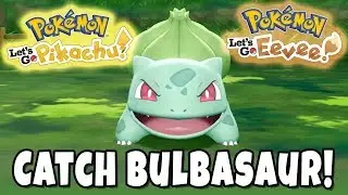 Bulbasaur Starter Location in Pokemon Let's GO Pikachu and Let's GO Eevee! (Viridian Forest Method)
