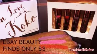 I'm In Love With The KOKO Kollection Lip Kit ||  $3 EBAY Edition