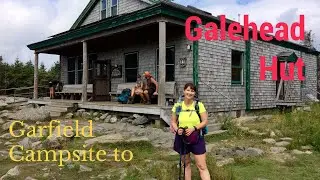 NH Appalachian Trail (2017-3) Garfield Campsite to Galehead Hut - Lots of Rocks!!