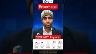 Ensembles l Thermodynamics and statistical mechanic | CSIR NET Physical Science | IFAS